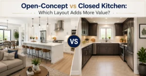 Open-Concept vs Closed Kitchen: Which Layout Adds More Value?